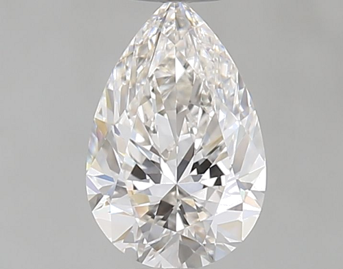 0.52 carat H-VVS1 Natūralus Pear Deimantas (1)