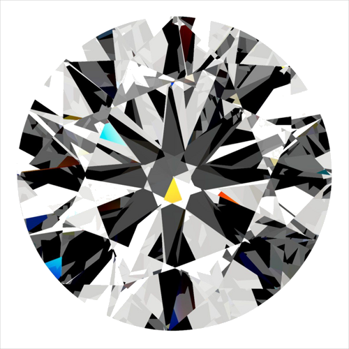 0.3 carat G-SI2 Very Good cut Natūralus Round Deimantas (1)