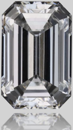0.4 carat F-VVS1 Natūralus Emerald Deimantas (1)