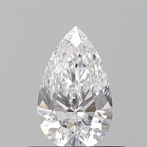 0.54 carat D-VS2 Natūralus Pear Deimantas (1)