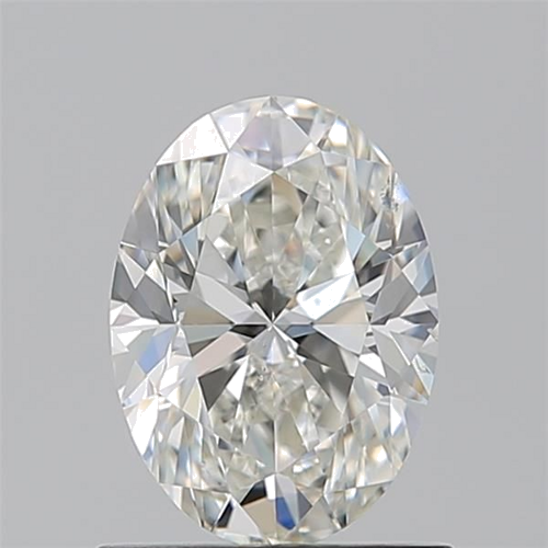 1.01 carat I-SI1 Natūralus Oval Deimantas (1)