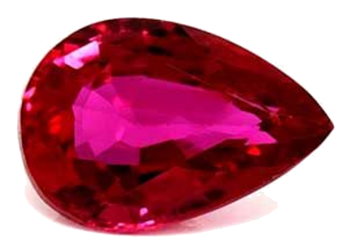 0.48 carat RED Pear Rubinas (1)
