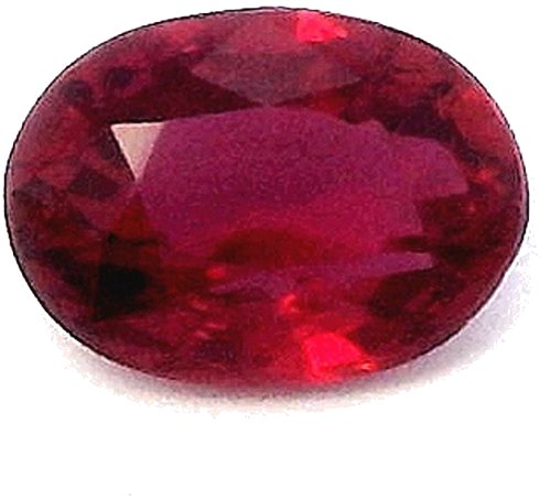 0.62 carat RED Oval Rubinas (1)
