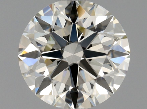 0.58 carat J-VVS1 Excellent cut Natūralus Round Deimantas (1)