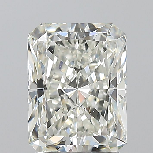 2.01 carat J-SI1 Natūralus Radiant Deimantas (1)