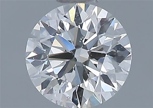 0.44 carat E-SI1 Excellent cut Natūralus Round Deimantas (1)