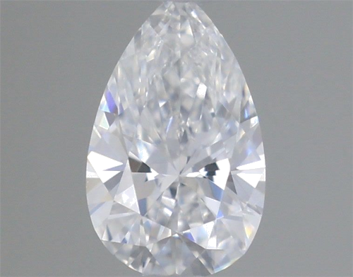 0.25 carat D-VS1 Natūralus Pear Deimantas (1)