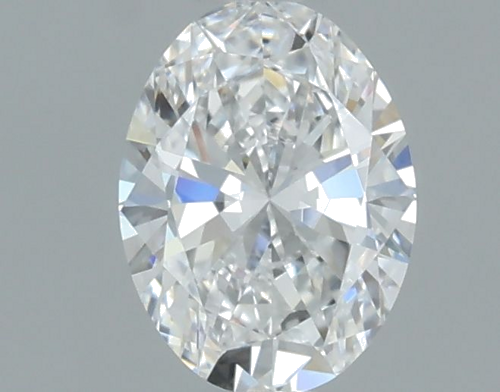 0.5 carat D-VVS1 Natūralus Oval Deimantas (1)