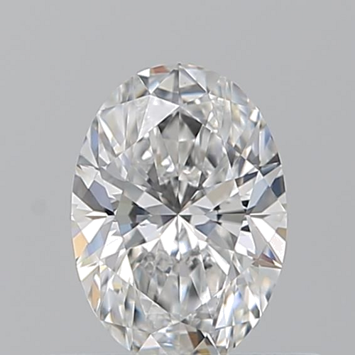 0.51 carat E-VS2 Natūralus Oval Deimantas (1)