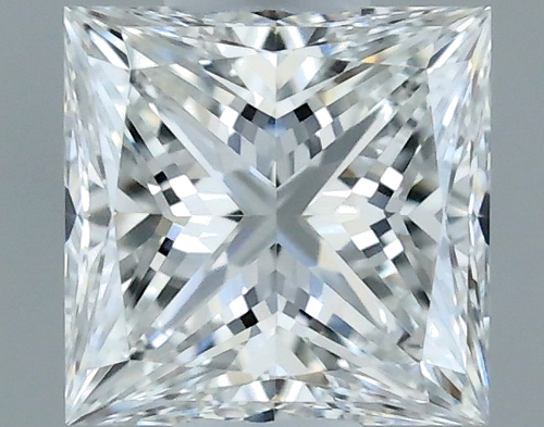 0.3 carat F-VVS1 Natūralus Princess Deimantas (1)