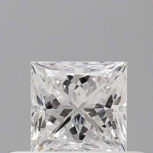 0.4 carat E-VVS2 Natūralus Princess Deimantas (1)