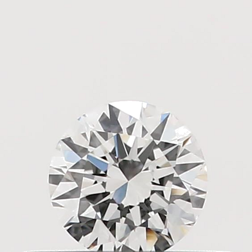 0.23 carat F-VVS1 Excellent cut Natūralus Round Deimantas (1)