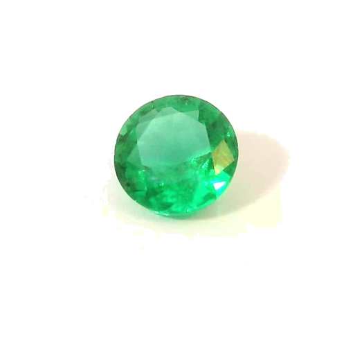 0.31 carat GREEN Round Smaragdas (1)