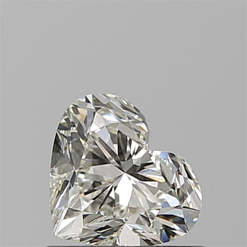 0.7 carat K-VVS2 Natūralus Heart Deimantas (1)