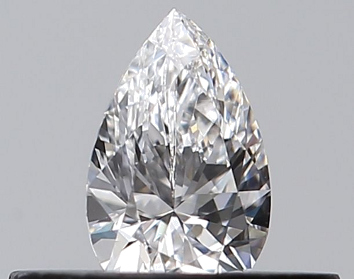0.24 carat D-VS1 Natūralus Pear Deimantas (1)