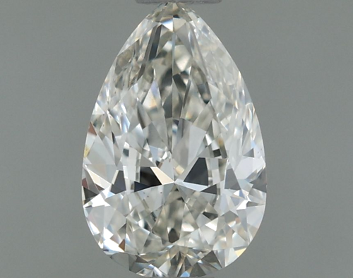 0.6 carat J-VS2 Natūralus Pear Deimantas (1)