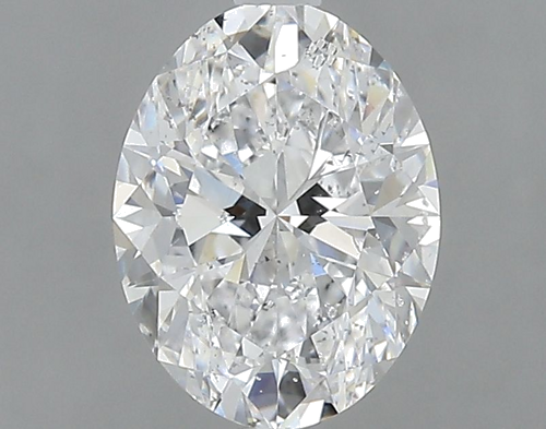 1.8 carat D-SI2 Natūralus Oval Deimantas (1)