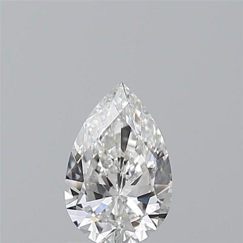1.0 carat F-VS2 Natūralus Pear Deimantas (1)