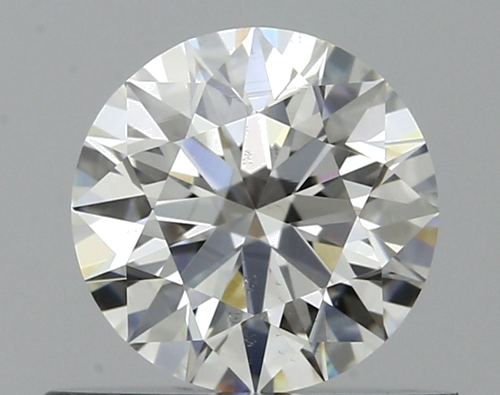 0.51 carat G-SI1 Excellent cut Natūralus Round Deimantas (1)