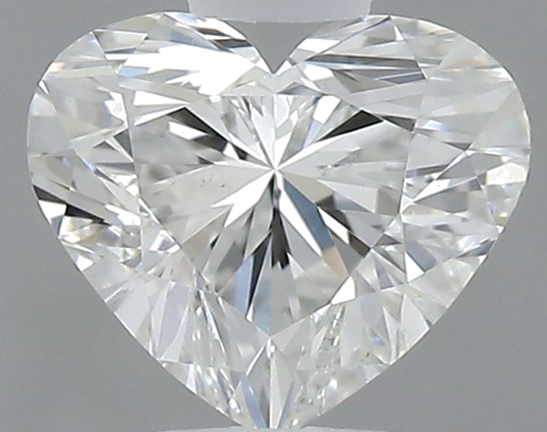0.52 carat G-SI1 Natūralus Heart Deimantas (1)