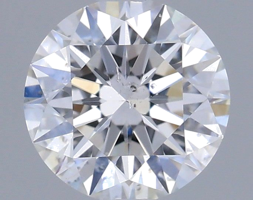 0.56 carat E-SI2 Excellent cut Natūralus Round Deimantas (1)