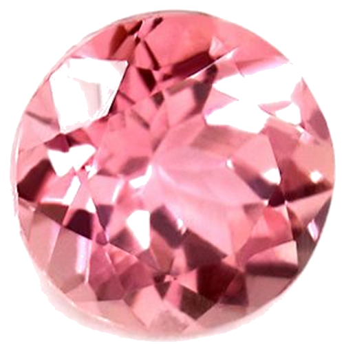 0.56 carat PINK Round Tourmaline (1)