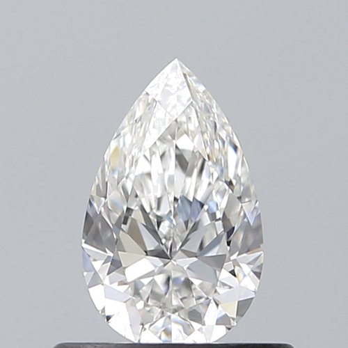 0.5 carat F-VS1 Natūralus Pear Deimantas (1)