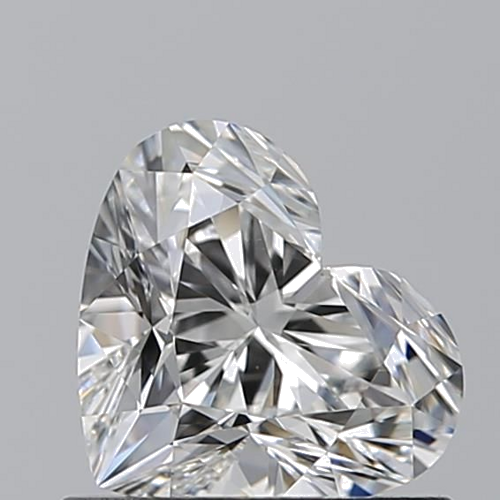 0.71 carat H-VS1 Natūralus Heart Deimantas (1)
