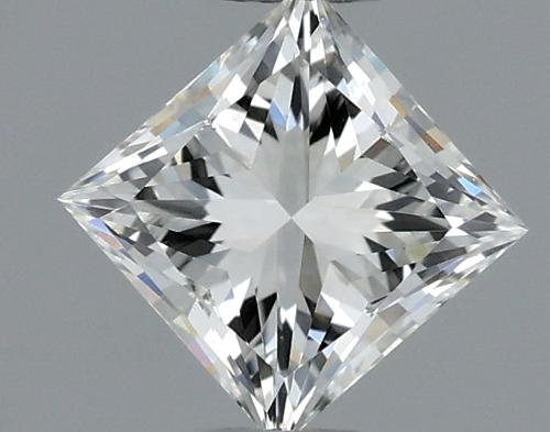 0.37 carat I-VS2 Natūralus Princess Deimantas (1)