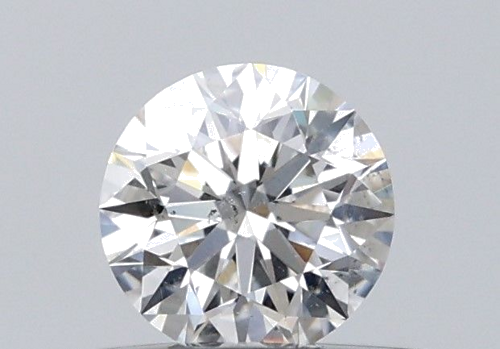 0.4 carat F-SI2 Excellent cut Natūralus Round Deimantas (1)