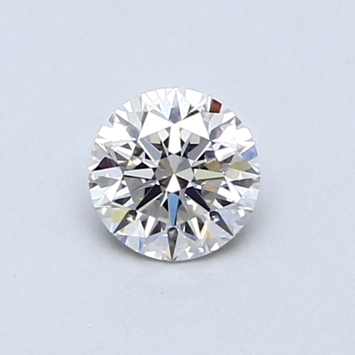 0.51 carat H-VVS1 Very Good cut Natūralus Round Deimantas (1)