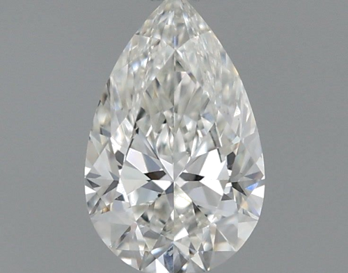 0.5 carat H-SI1 Natūralus Pear Deimantas (1)