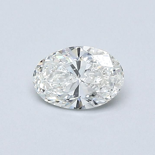 0.4 carat G-VS1 Natūralus Oval Deimantas (1)