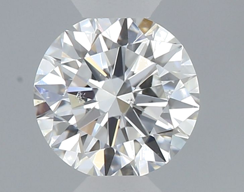 0.31 carat F-SI1 Excellent cut Natūralus Round Deimantas (1)