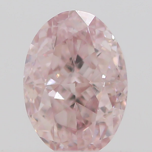 0.25 carat Fancy  Pink-VVS2 Natūralus Oval Deimantas (1)