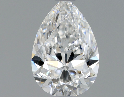 0.39 carat E-VS1 Natūralus Pear Deimantas (1)