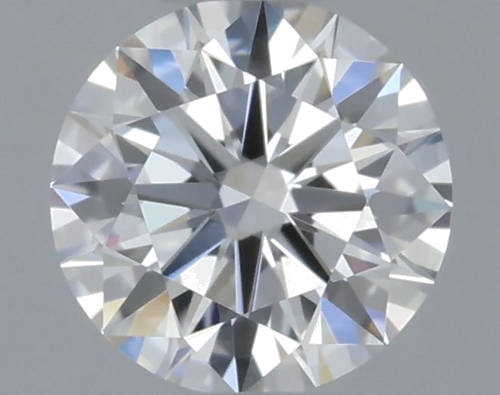 0.32 carat F-VVS1 Excellent cut Natūralus Round Deimantas (1)