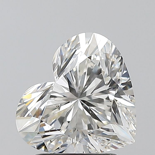 2.03 carat H-SI1 Natūralus Heart Deimantas (1)