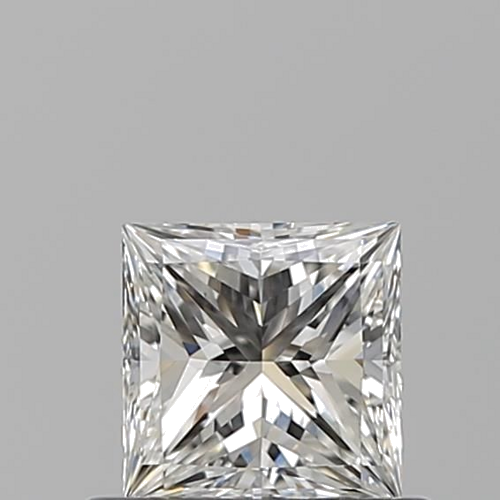 0.6 carat H-VVS2 Natūralus Princess Deimantas (1)