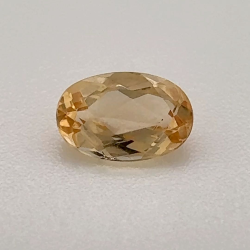 0.615 carat YELLOW Oval Topaz (1)