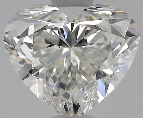 1.7 carat G-VVS2 Natūralus Heart Deimantas (1)