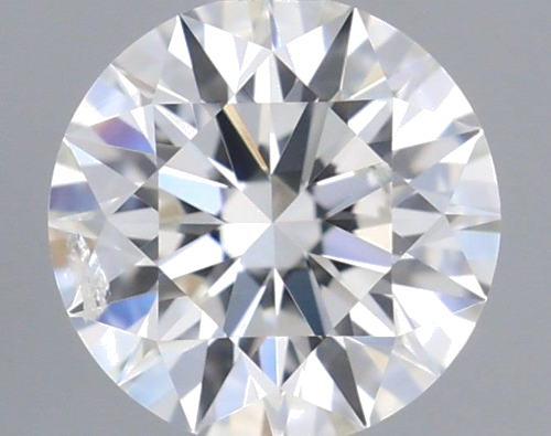 0.36 carat G-SI2 Excellent cut Natūralus Round Deimantas (1)