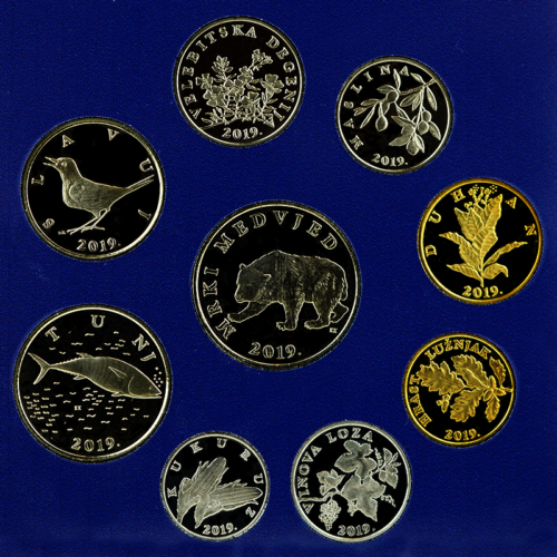 2019 Croatia BU Kunos Coin Set (3)