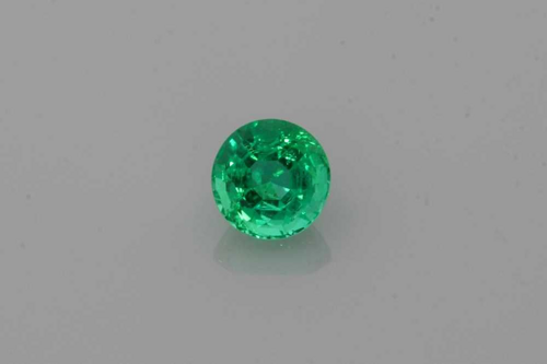 0.2 carat GREEN Round Smaragdas (1)