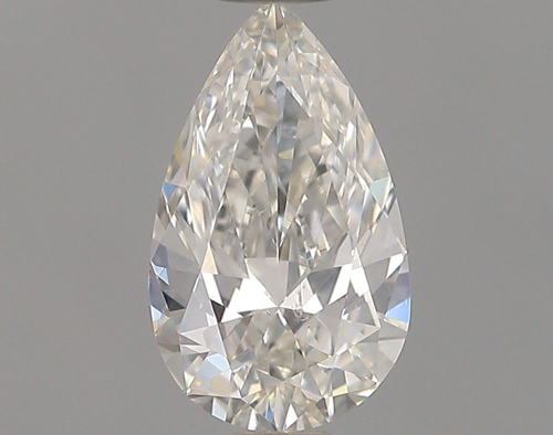 0.42 carat G-SI1 Natūralus Pear Deimantas (1)