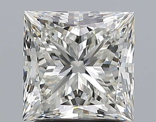 2.01 carat I-VVS1 Natūralus Princess Deimantas (1)