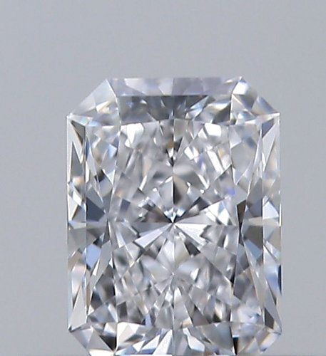 0.3 carat D-VVS1 Natūralus Radiant Deimantas (1)