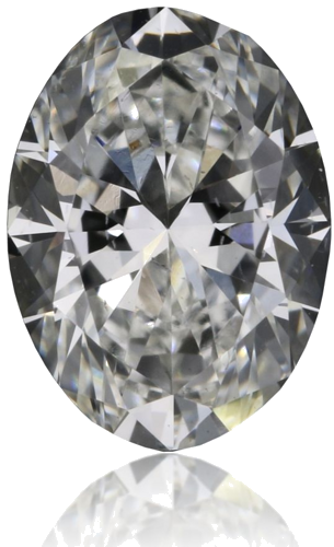 0.5 carat F-SI1 Natūralus Oval Deimantas (1)
