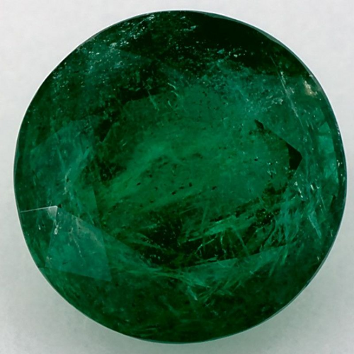 5.4 carat GREEN Round Smaragdas (1)