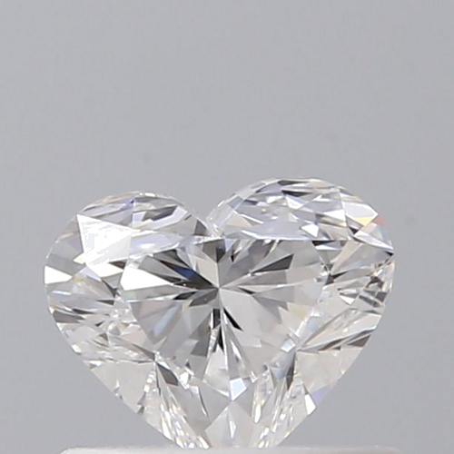0.5 carat D-VS1 Natūralus Heart Deimantas (1)
